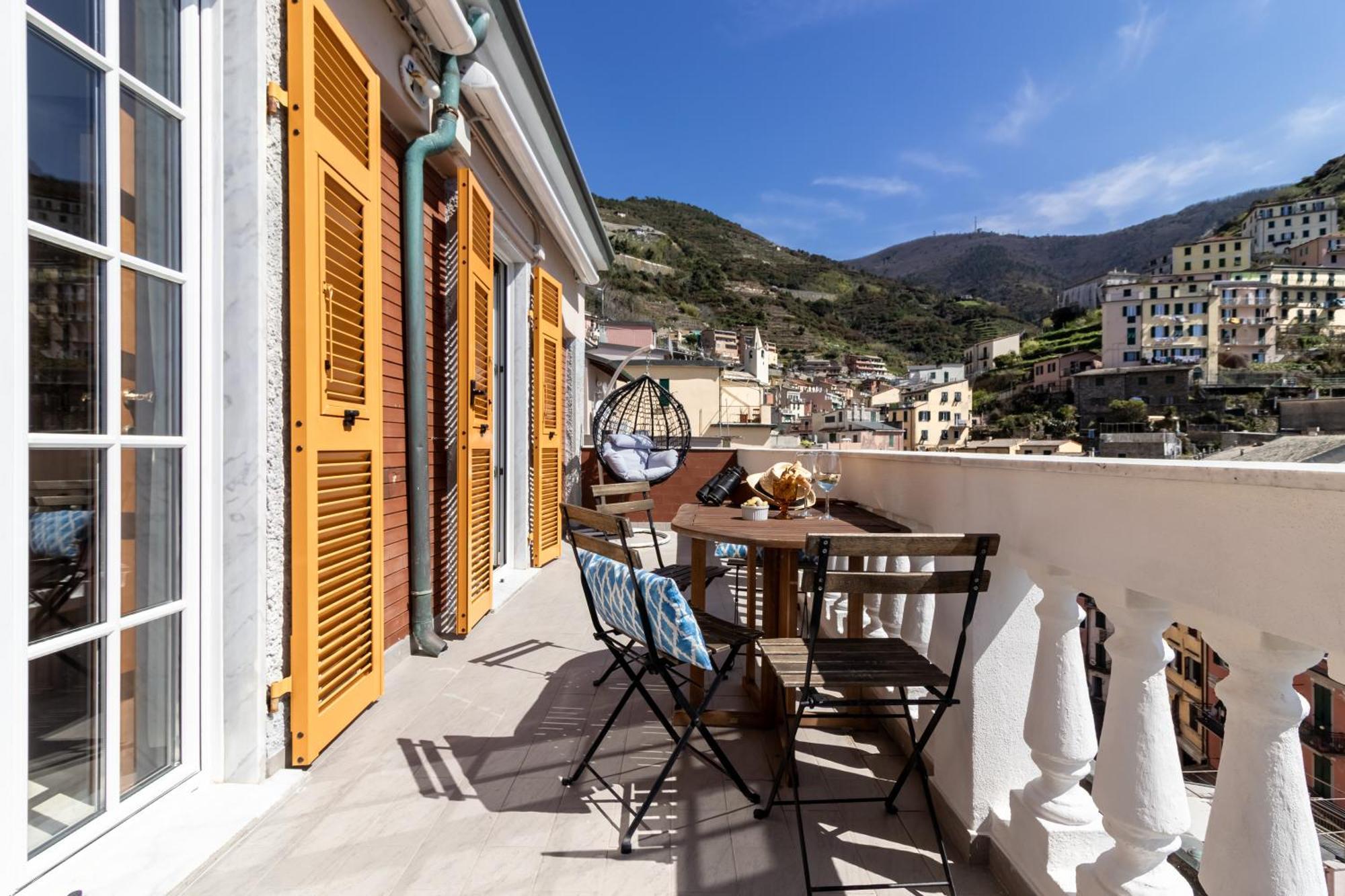 Giadera Penthouse 5Terreparco Daire Riomaggiore Dış mekan fotoğraf